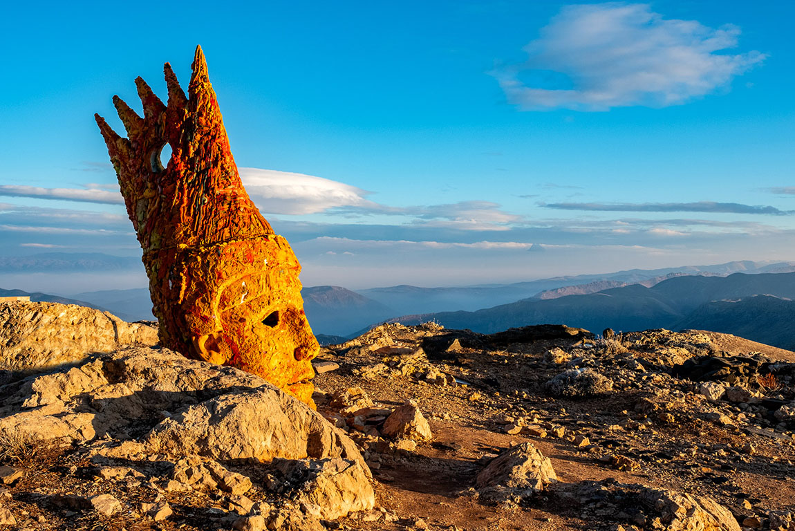 Cendere Bridge is a historical Roman bridge located in Southeastern Turkey. Adiyaman, Turkey.