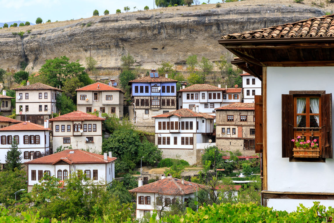 Traditional ottoman old houses in Safranbolu