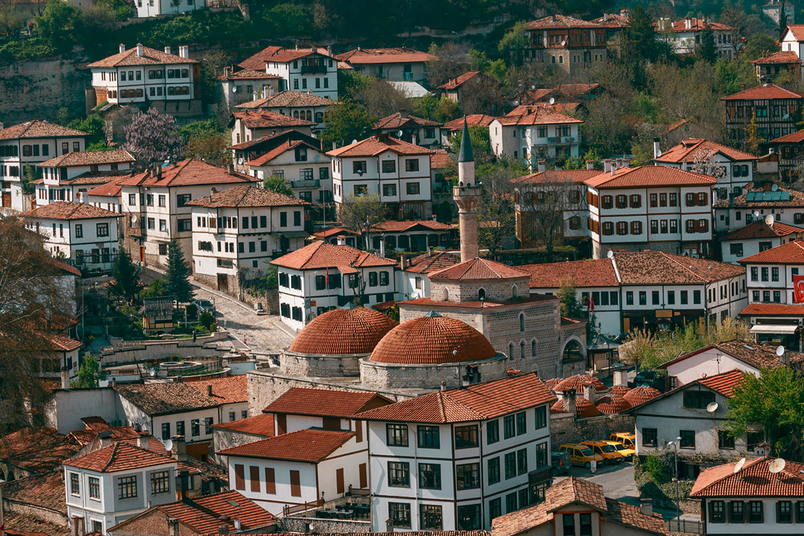 Traditional ottoman old houses in Safranbolu