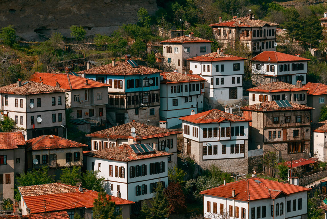 Traditional ottoman old houses in Safranbolu