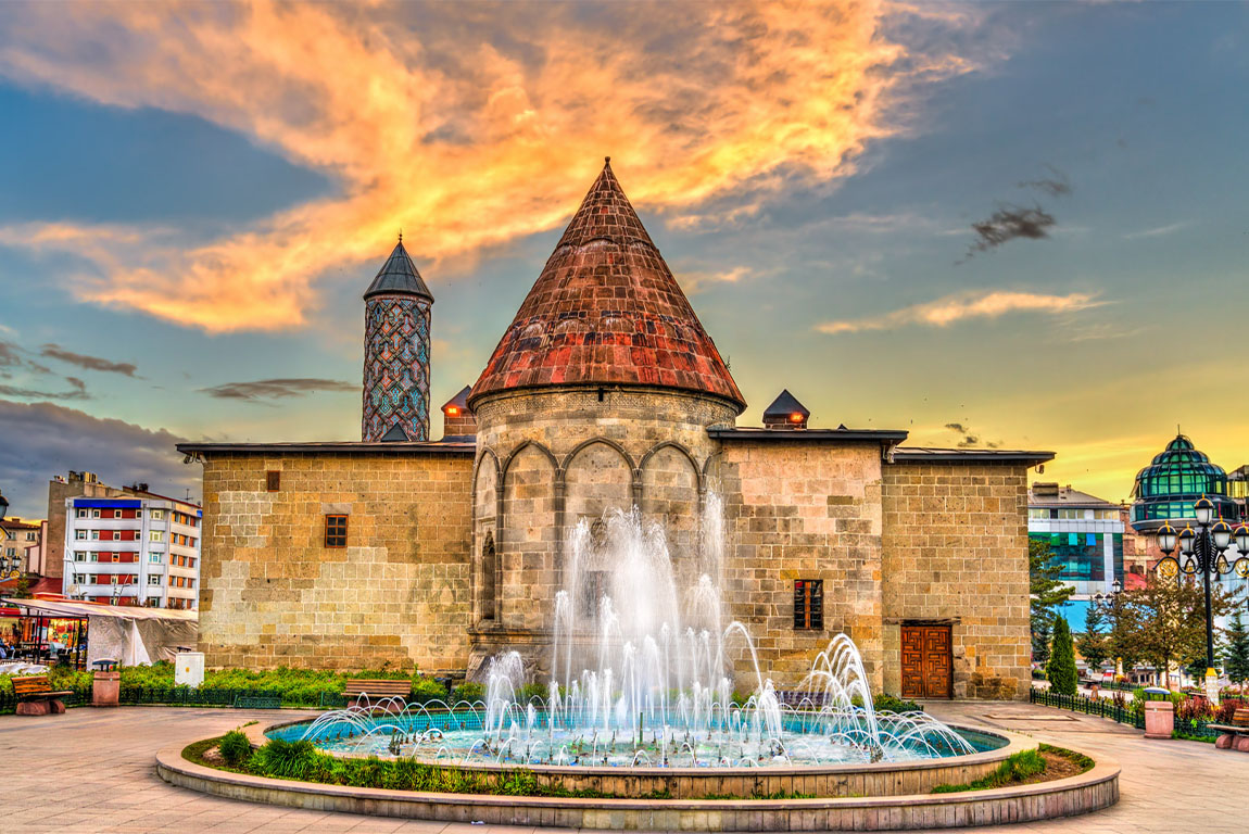 The amazing Old Town of Erzurum, Turkey